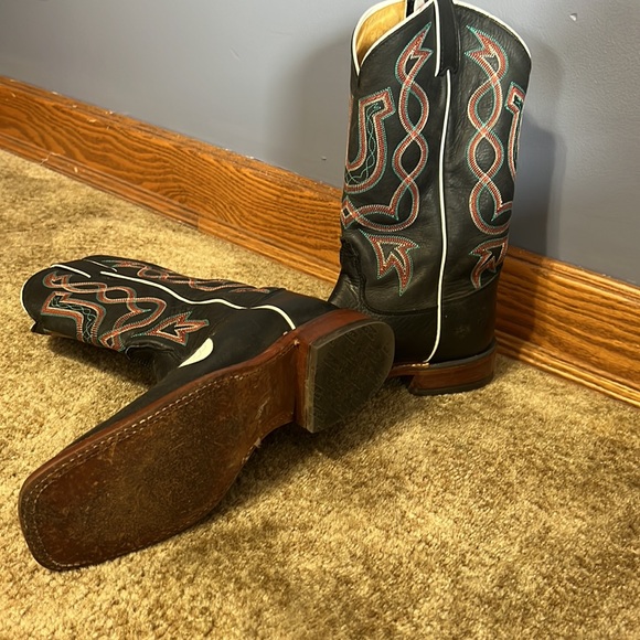 Tony lama black boots - Picture 2 of 2